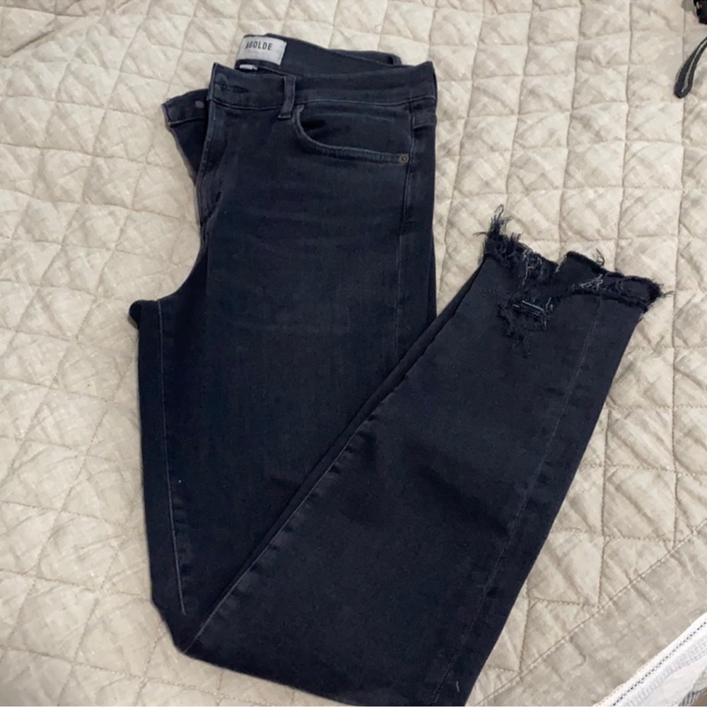 Agolde Sophie Mid rise ankle skinny